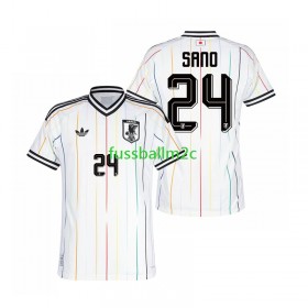 Fußballtrikots Japan Kaishu Sano 24 Auswärts Trikotsatz WM 2026